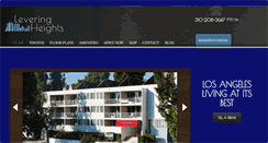 Desktop Screenshot of leveringheights.com